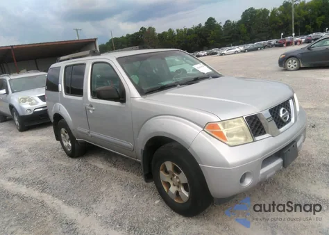 2005 Nissan Pathfinder Xe из США, поврежденный, VIN 5N1AR18W05C751884
